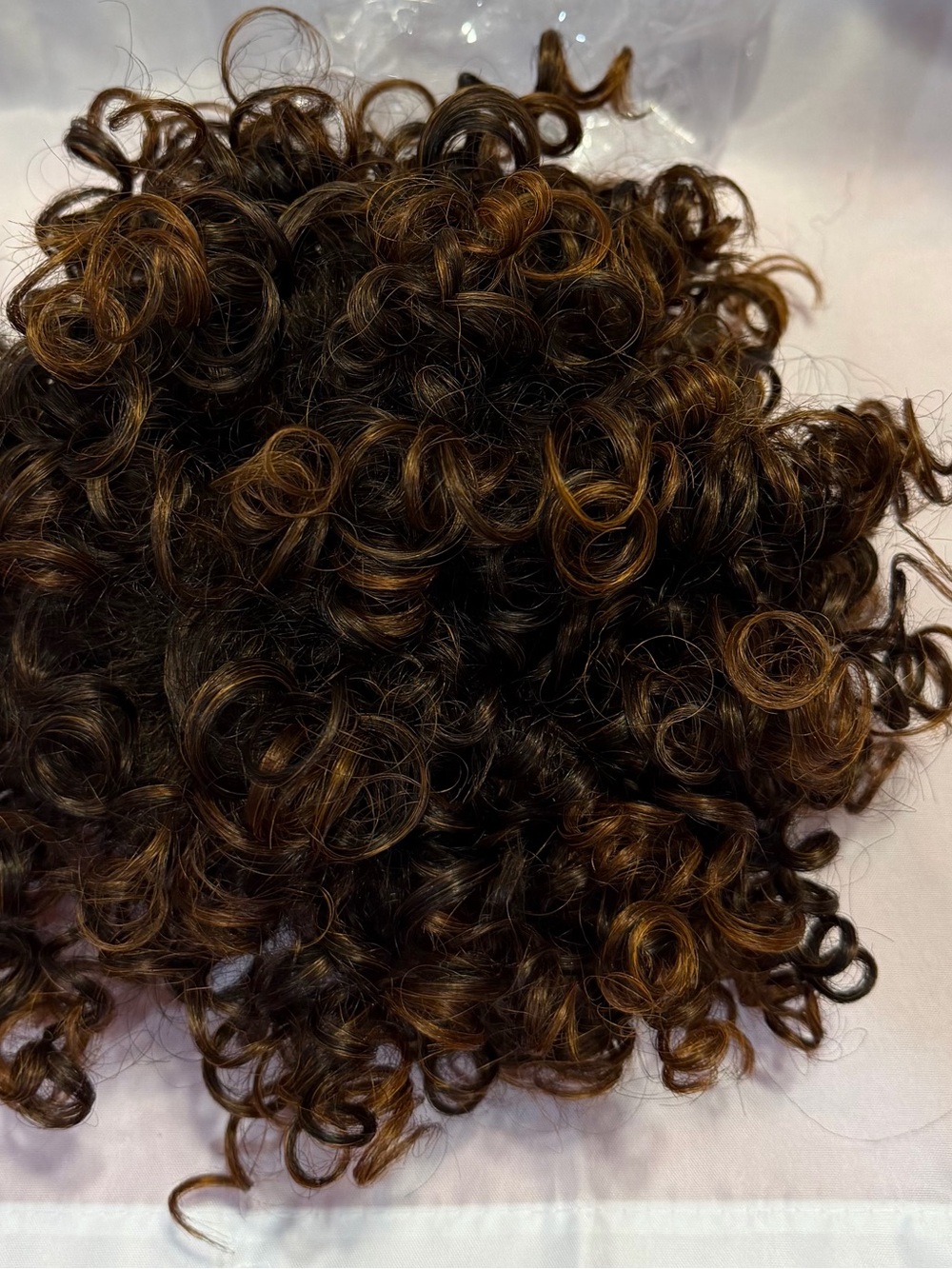 Premium Curly Hairpiece - Dark Brown Janet Collection OET1B/30 “Springy”
